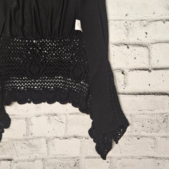 Elegant Black Women's Sweater - Picture 5 of 7